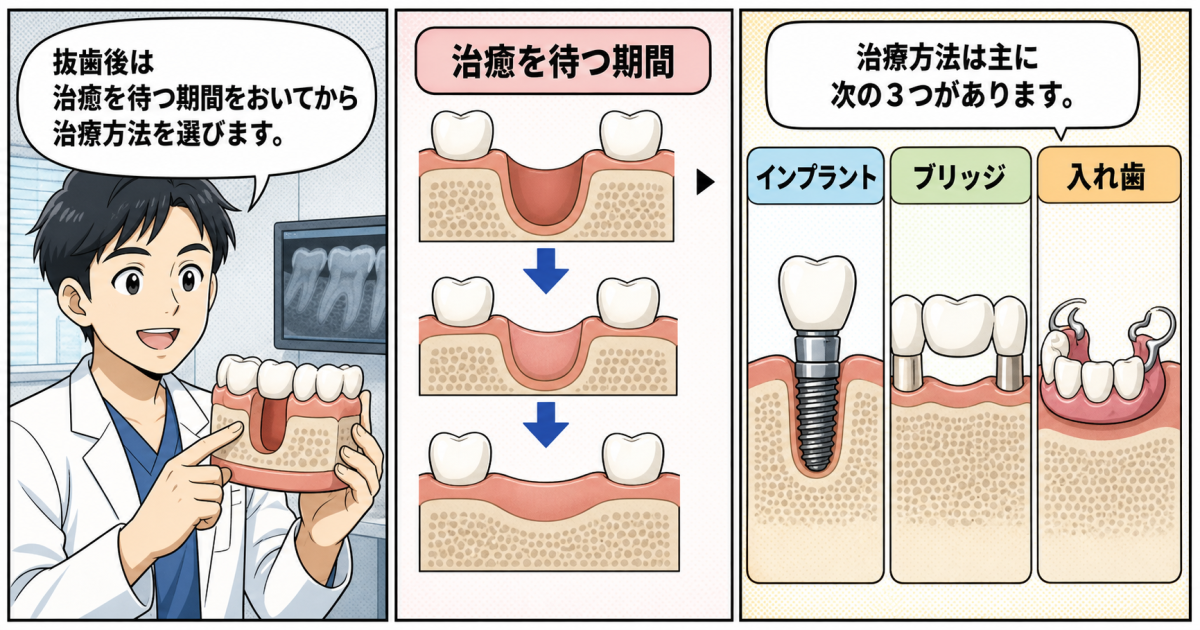 抜歯後1ヶ月からの放置リスクと歯並び・噛み合わせへの影響